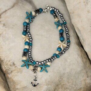 Nautical Anchor Anklet or Bracelet NWOT